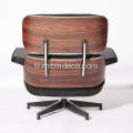 Clssic Leather Charles Eames Lounge Chair kasama si Ottoman